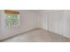 Bright bedroom with large closet and window at 2579 Forest Run Ct, Clearwater, FL 33761