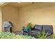 Outdoor patio featuring a grill and comfortable seating area at 3192 Nautical S Pl, St Petersburg, FL 33712