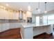 Modern kitchen with stainless steel appliances and granite countertops at 4017 Eagleflight Ln, Land O Lakes, FL 34639