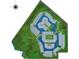 Illustrative map of a residential community featuring a network of lots surrounding lakes and conservation areas at 5111 Lake Toscana Dr, Wimauma, FL 33598