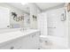Updated bathroom with tub and shower combo at 8041 Green Pines Ter, Spring Hill, FL 34606