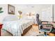 Guest bedroom with a comfortable workspace at 8041 Green Pines Ter, Spring Hill, FL 34606