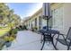 Spacious patio perfect for outdoor dining and entertaining at 8041 Green Pines Ter, Spring Hill, FL 34606