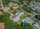 Community buildings, pool, and tennis court at 11511 113Th St # 27C, Largo, FL 33778