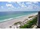 Breathtaking aerial view of expansive beach and oceanfront property at 1211 Gulf Of Mexico Dr # 910, Longboat Key, FL 34228