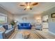 Living room with comfortable seating and coastal decor at 18320 Gulf Blvd # 303, Redington Shores, FL 33708