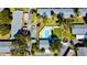 Aerial view of community pool with lounge chairs at 2465 Northside Dr # 1808, Clearwater, FL 33761