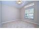 Carpeted bedroom with vaulted ceiling, ceiling fan, and window allowing natural light at 2529 Clareside Dr, Valrico, FL 33596