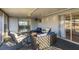 Cozy screened porch with comfortable seating at 2713 Apia Pl, Holiday, FL 34691