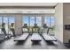 Modern fitness center with treadmills and other exercise equipment at 2910 W Barcelona St # 1901, Tampa, FL 33629