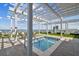Relaxing hot tub with pergola shade at 2910 W Barcelona St # 1901, Tampa, FL 33629