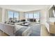 Spacious living room with city views and large windows at 2910 W Barcelona St # 1901, Tampa, FL 33629