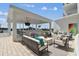 Relaxing outdoor lounge area with seating at 2910 W Barcelona St # 1901, Tampa, FL 33629