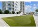 Enjoy a putting green conveniently located outside at 2910 W Barcelona St # 1901, Tampa, FL 33629