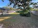 Spacious backyard with mature trees at 39093 Citadel Cir, Zephyrhills, FL 33542