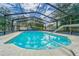 Relaxing screened-in pool area, ready for summer fun at 39093 Citadel Cir, Zephyrhills, FL 33542