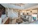 Spacious living room with high ceilings and neutral decor at 5132 Slate Hue Pl, Apollo Beach, FL 33572