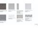 Material board showing various finishes, flooring, and cabinetry at 5136 Slate Hue Pl, Apollo Beach, FL 33572