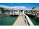 Private dock with seating area, offering waterfront access at 550 Boca Ciega Point N Blvd, St Petersburg, FL 33708