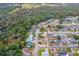 Aerial view showing home's location in a residential neighborhood at 6321 Staunton Dr, Holiday, FL 34690