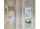 Hallway leading to a bedroom and other areas of the house at 6445 Tideline Dr, Apollo Beach, FL 33572