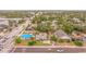 Aerial view showing home's location and surrounding neighborhood at 109 40Th Ne Ave, St Petersburg, FL 33703