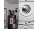 Laundry room with Samsung washer and dryer at 1800 Mariner Dr # 3, Tarpon Springs, FL 34689