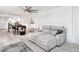 Relaxing living room with a comfortable sectional sofa at 1800 Mariner Dr # 3, Tarpon Springs, FL 34689