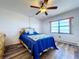 Guest bedroom with new flooring and ocean view at 19531 Gulf Blvd # 611, Indian Shores, FL 33785