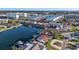 Property located on a canal with many boats in the marina at 3753 46Th S Ave # 5, St Petersburg, FL 33711