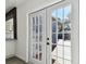 White French doors leading to backyard deck at 2230 6Th N Ave, St Petersburg, FL 33713