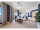 Living room with comfortable seating and stylish decor at 3 Seaside Ln # 601, Belleair, FL 33756