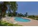 Relaxing community pool with lounge chairs at 3 Seaside Ln # 601, Belleair, FL 33756