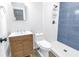 Renovated bathroom with modern vanity and shower at 4511 Helena Ne St, St Petersburg, FL 33703