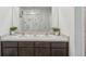 Double vanity bathroom with modern finishes at 5808 Calla Lilly Dr, Sarasota, FL 34232