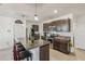 Modern kitchen with stainless steel appliances and granite countertops at 5808 Calla Lilly Dr, Sarasota, FL 34232
