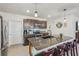 Modern kitchen with stainless steel appliances and an island at 5808 Calla Lilly Dr, Sarasota, FL 34232