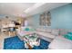 Spacious living room with sectional sofa and open floor plan at 6006 Gulf Dr # 207, Holmes Beach, FL 34217