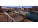 Private boat dock featuring waterfront seating and ample space for relaxation and entertaining at 123 8Th E St, Tierra Verde, FL 33715