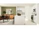 Modern kitchen with island and stainless steel appliances at 12442 Sweet Angel Aura Way, Parrish, FL 34219