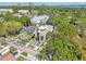 Modern home with eye-catching architecture surrounded by mature trees and lush landscaping at 1412 S Moody Ave # A, Tampa, FL 33629