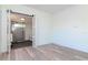 Modern bathroom with glass shower, hexagon tile, and white vanity at 2704 E 24Th Ave, Tampa, FL 33605