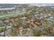 Aerial view showcasing home location near water at 289 Rafael Ne Blvd, St Petersburg, FL 33704