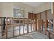 Bathroom stripped for renovation, showing plumbing and framing at 289 Rafael Ne Blvd, St Petersburg, FL 33704