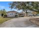 Charming single-story home with well-maintained lawn and mature tree with a long driveway at 289 Rafael Ne Blvd, St Petersburg, FL 33704