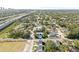 An aerial view of a home located near a major highway at 3006 E Columbus Dr, Tampa, FL 33605