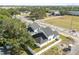 Aerial view of the home's backyard and surrounding area at 3006 E Columbus Dr, Tampa, FL 33605