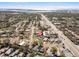 Elevated perspective of the home, showcasing its proximity to Treasure Island and Madeira Beach at 10600 Orange Blossom Ln, Seminole, FL 33772