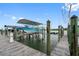 Private boat docks available for residents at 19519 Gulf Blvd # 601, Indian Shores, FL 33785