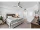 Spacious bedroom with king-size bed and walk-in closet at 19519 Gulf Blvd # 601, Indian Shores, FL 33785